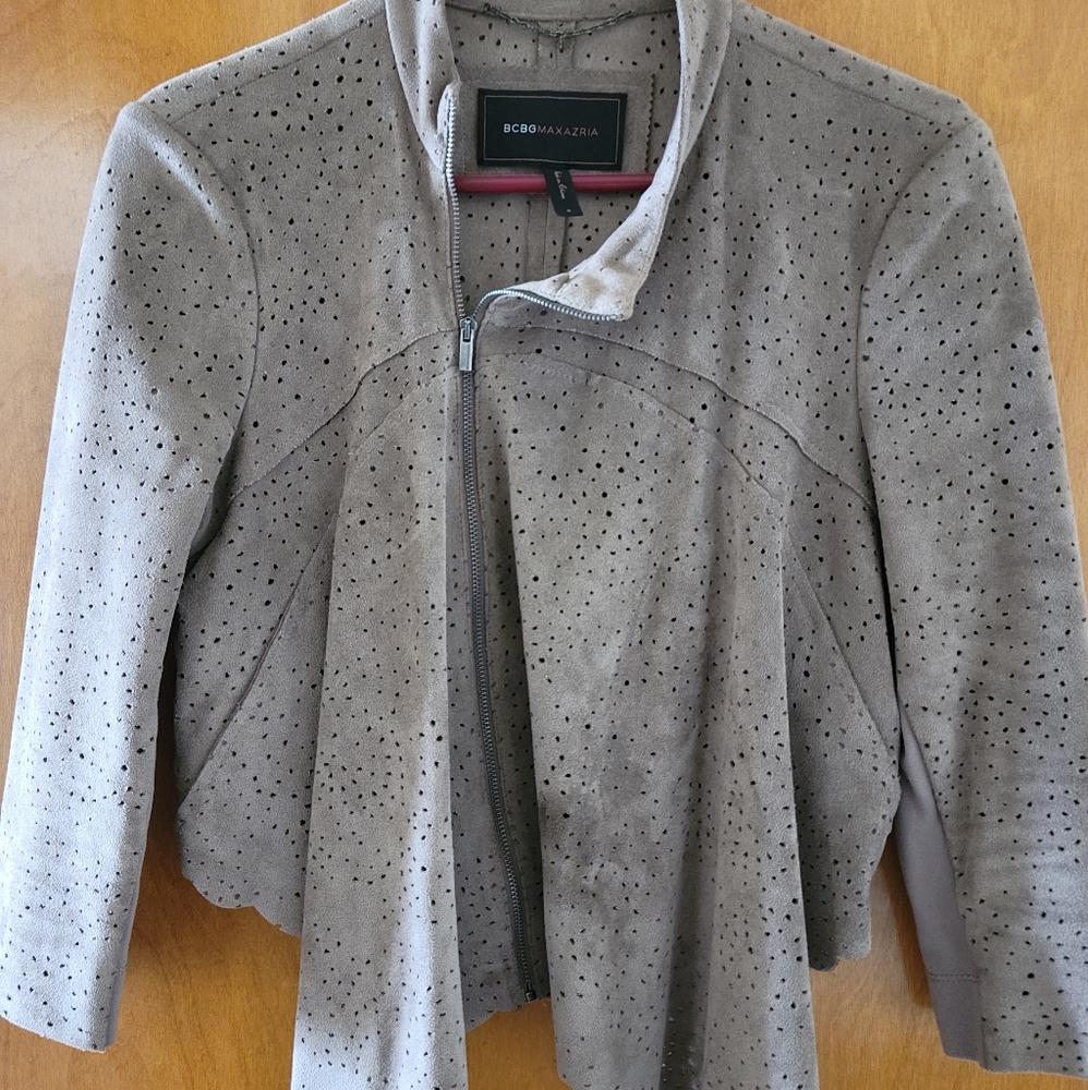 BGBC Maxzria Woman Suede Coat